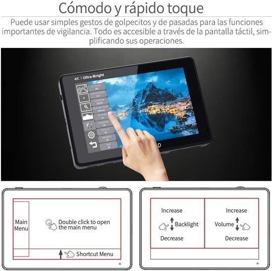 Cameramonitor – Field Monitor – Video Monitor – Scherm, Corvance B.V., Verzenden, Nieuw, Corvancebol@gmail.com