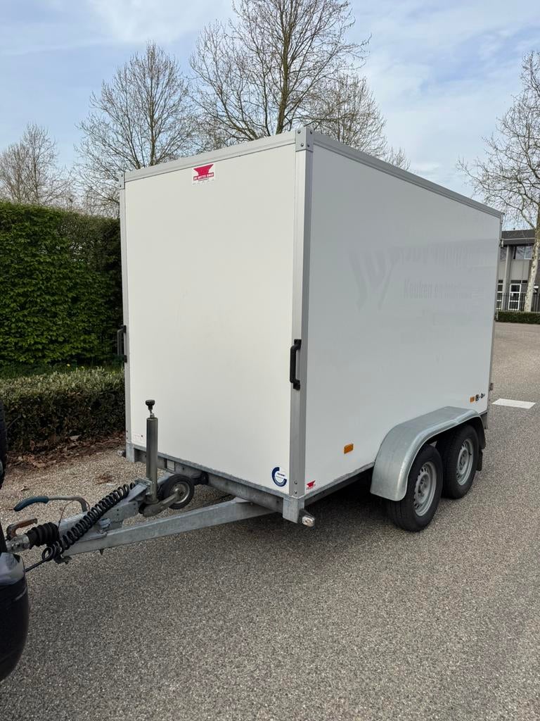 aanhanger gesloten, Ophalen, Gebruikt