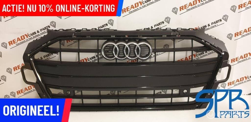 A4 8W FACELIFT S-LINE GRILL Grille 8W0853651DF ZWART NIEUW, Audi, Nieuw, Audi, Ophalen of Verzenden