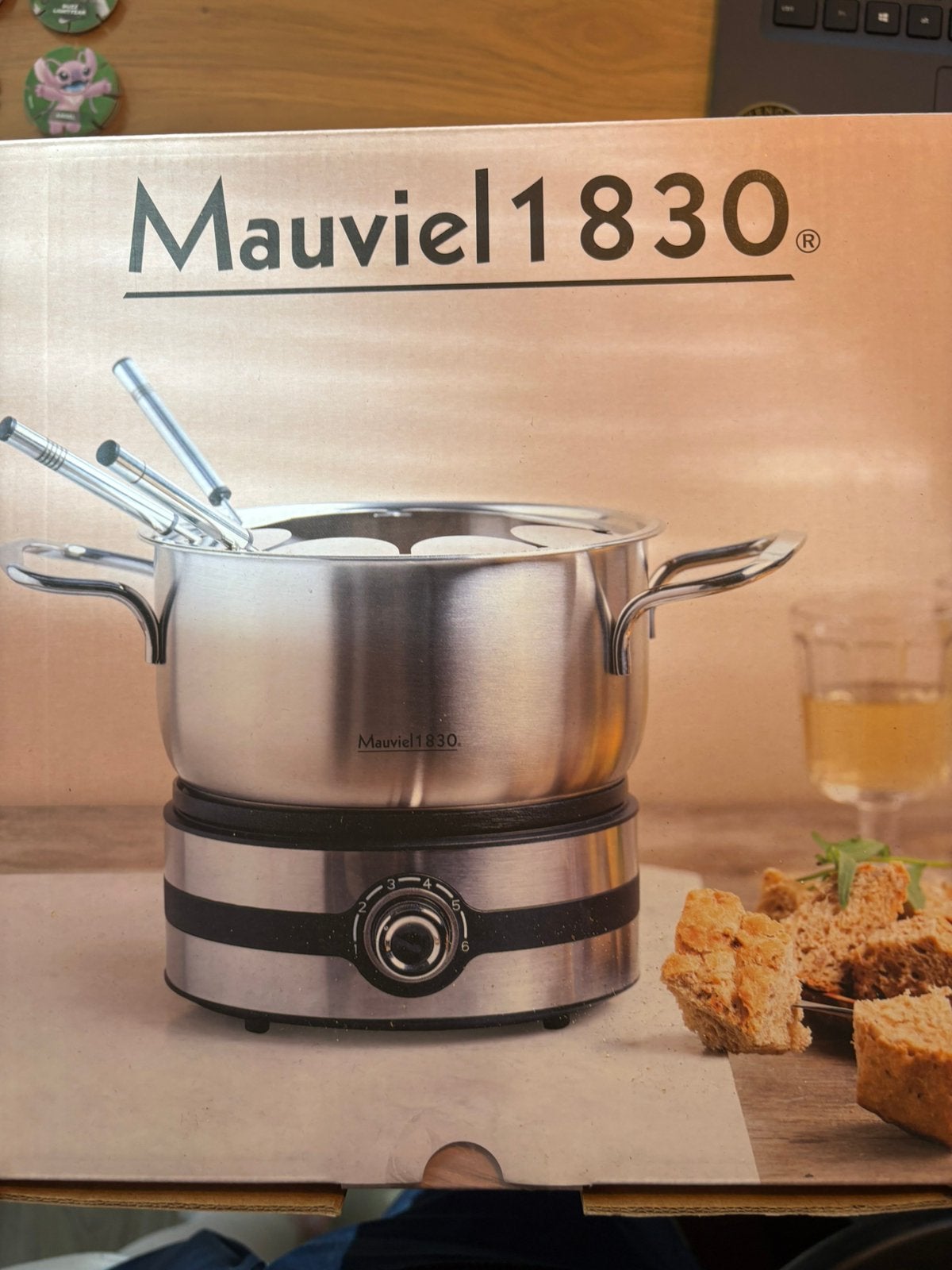 Mauviel 1830 Fondueset 8 personen NIEUW, Ophalen of Verzenden, Nieuw, Brander, Fondueset