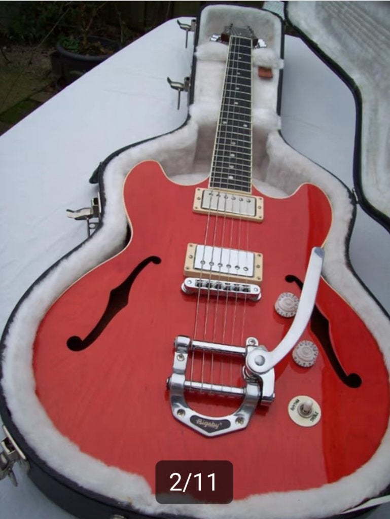 Gibson Midtown Standard (2012), Bigsby, OHSC, Muziek en Instrumenten, Snaarinstrumenten | Gitaren | Elektrisch, Ophalen of Verzenden