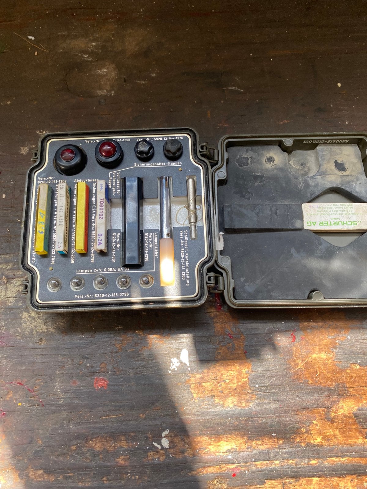 Sem onderhoudt set radio, Ophalen of Verzenden, Landmacht, Amerika, Overige typen