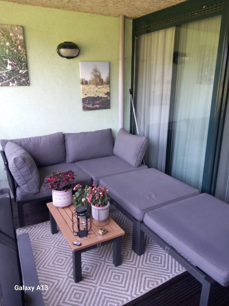 Tuinset, Ophalen, Kunststof, Zo goed als nieuw, Loungeset