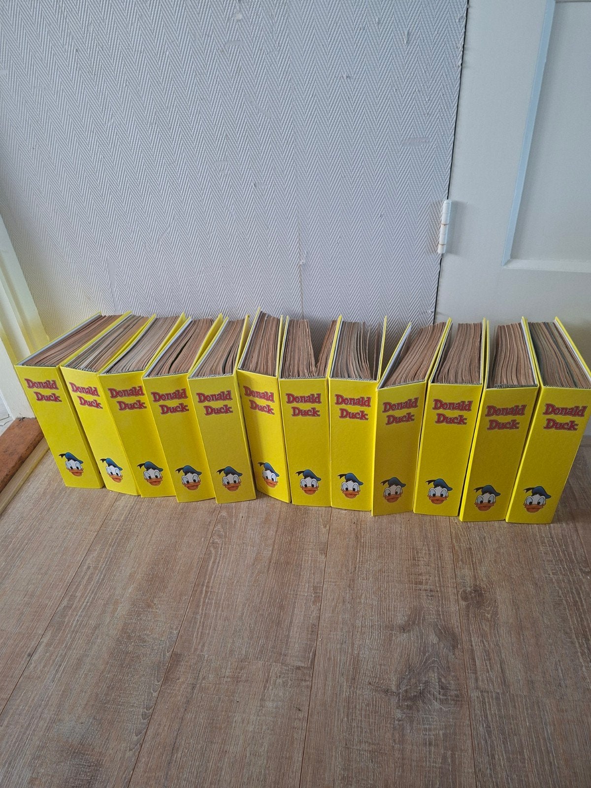 Donald Duck mappen met inhoud - Complete jaargangen, Complete serie of reeks, Ophalen of Verzenden, Gelezen