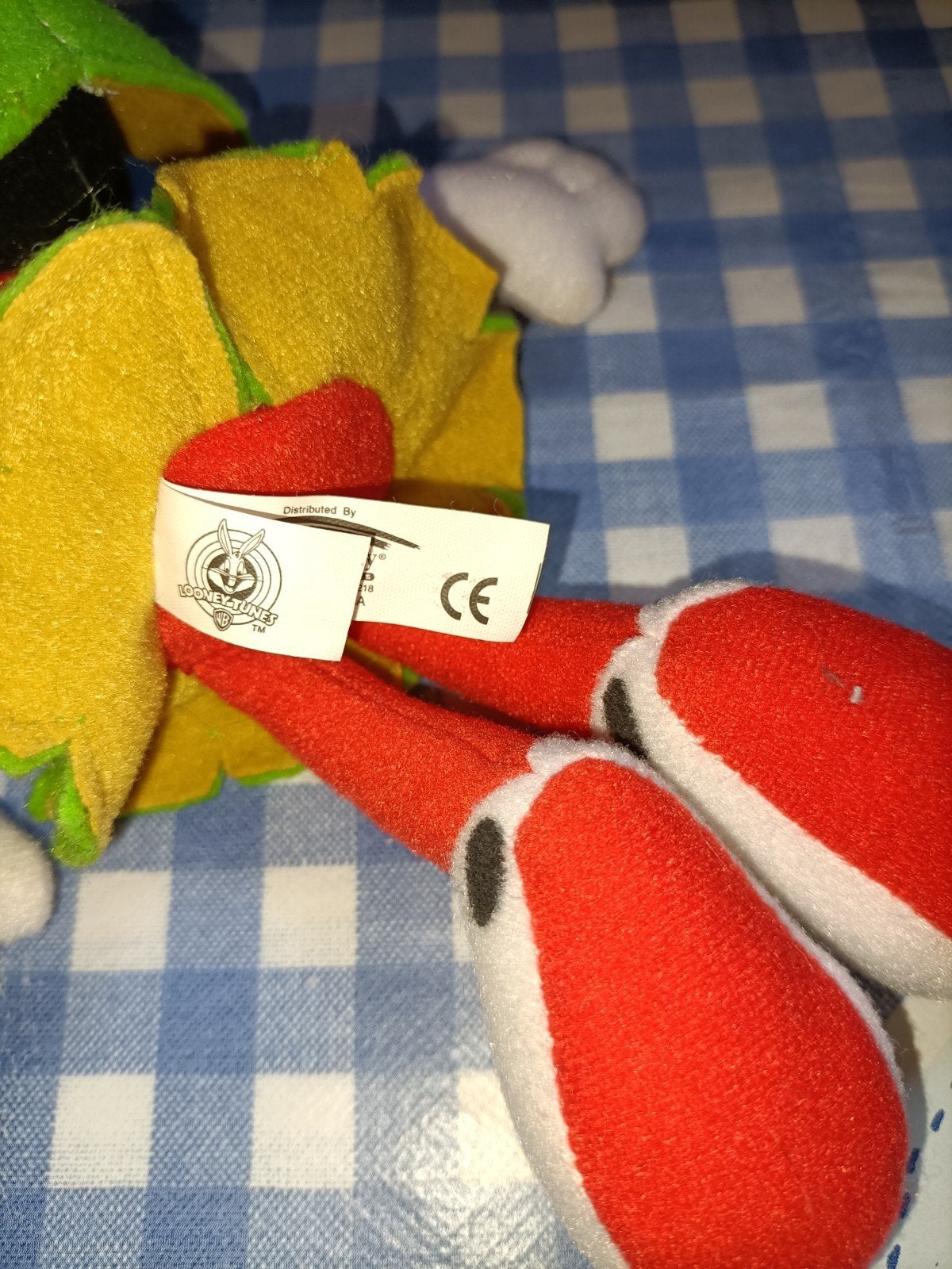 Marvin the Martian knuffel uit 1998 Looney Tunes, Ophalen of Verzenden, Zo goed als nieuw, Overige typen