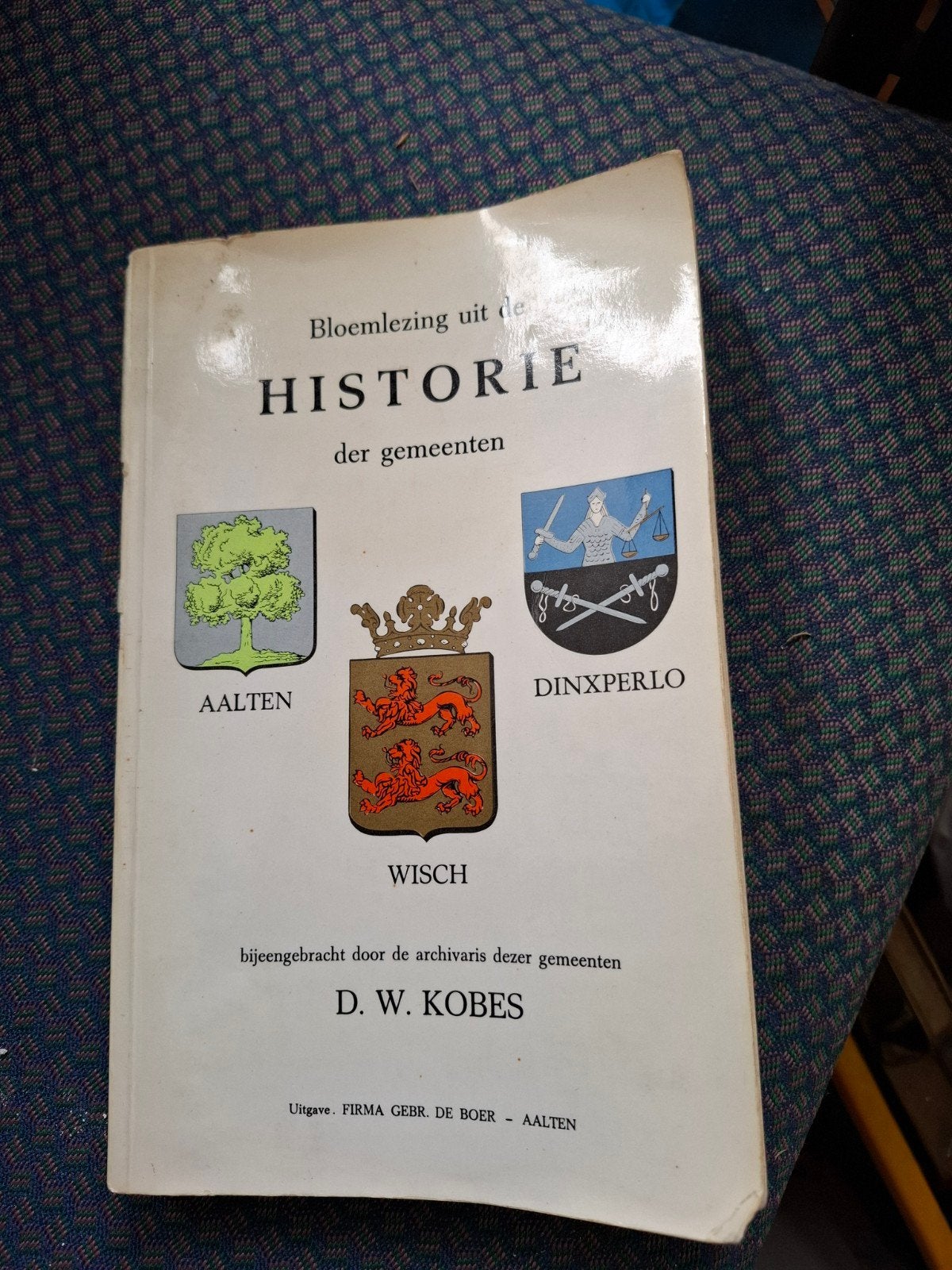 Bloemlezing Historie Aalten Dinperlo Wisch, Ophalen of Verzenden, Gelezen