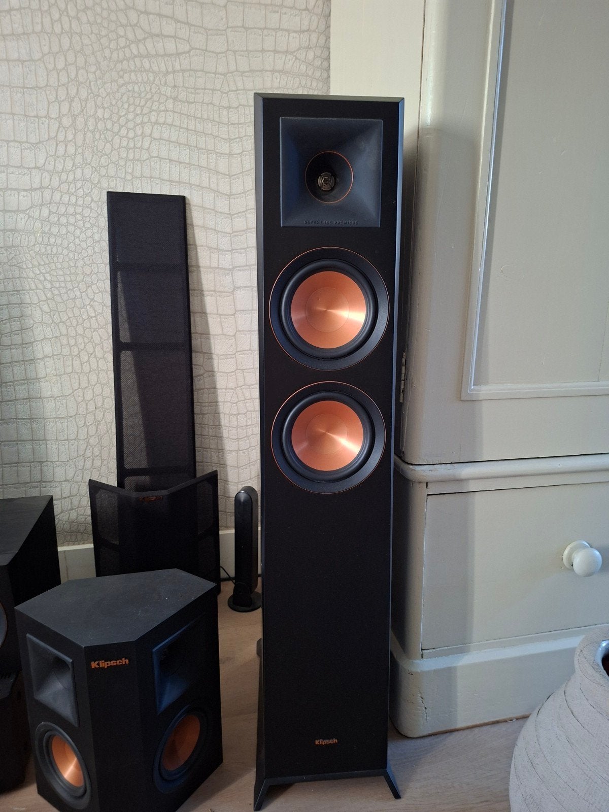 Klipsch RP-5000F, Audio, Tv en Foto, Ophalen, Vloerstaande luidspreker, Zo goed als nieuw, 60 tot 120 watt