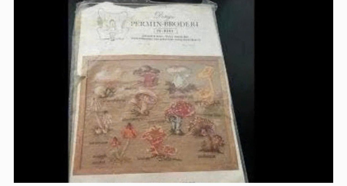 Borduurpakket van het merk Permin of Copenhagen, Ophalen of Verzenden, Zo goed als nieuw, Borduurpakket