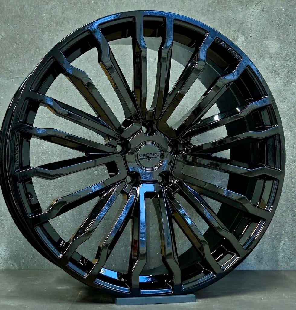 NIEUW 22" VELARE Velgen 5x108 Pastop Land Rover Range Rover, Ophalen, Velg(en), Nieuw, Velare