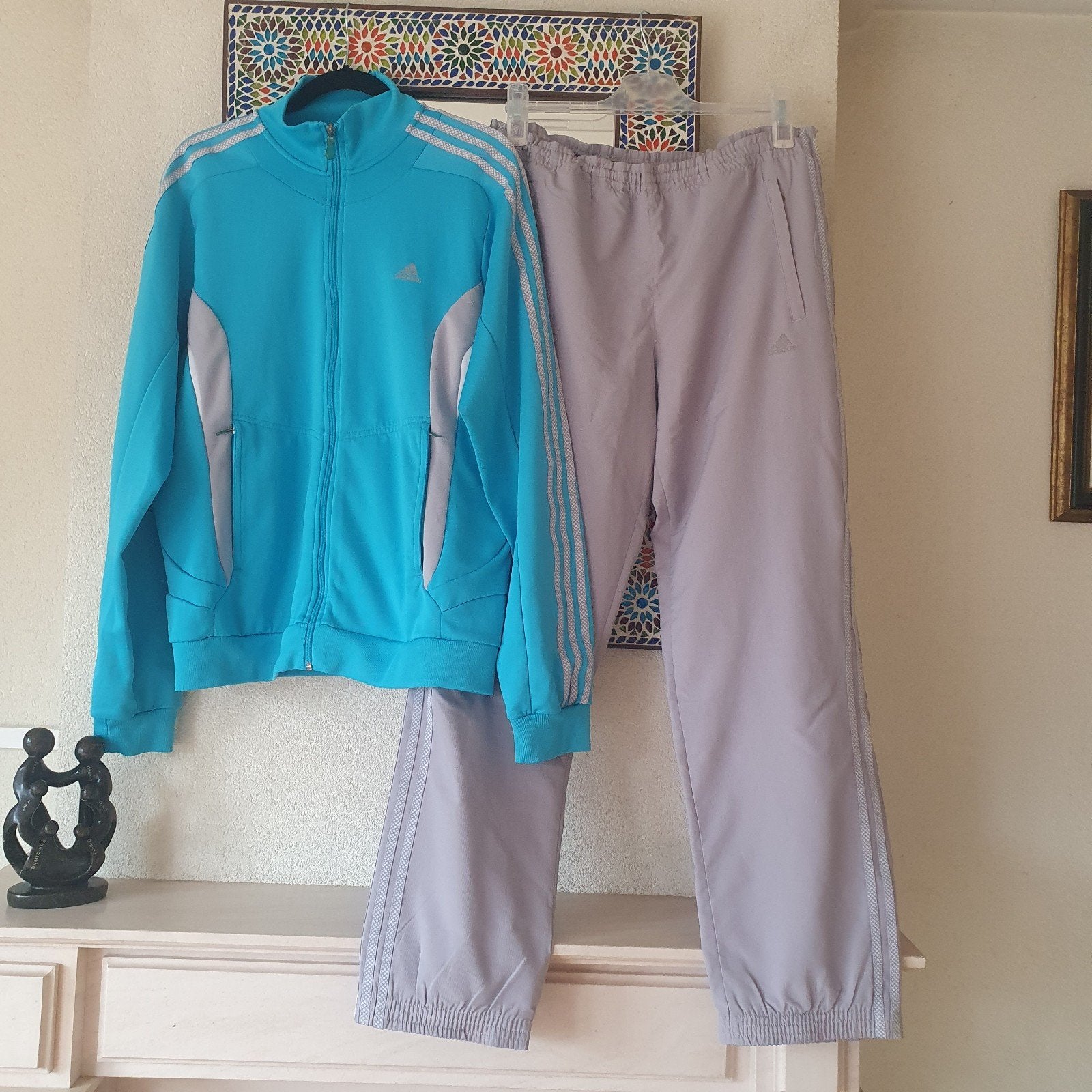 Adidas heren trainingspak mast Xl, Zwart, Maat 56/58 (XL), Ophalen of Verzenden, Zo goed als nieuw