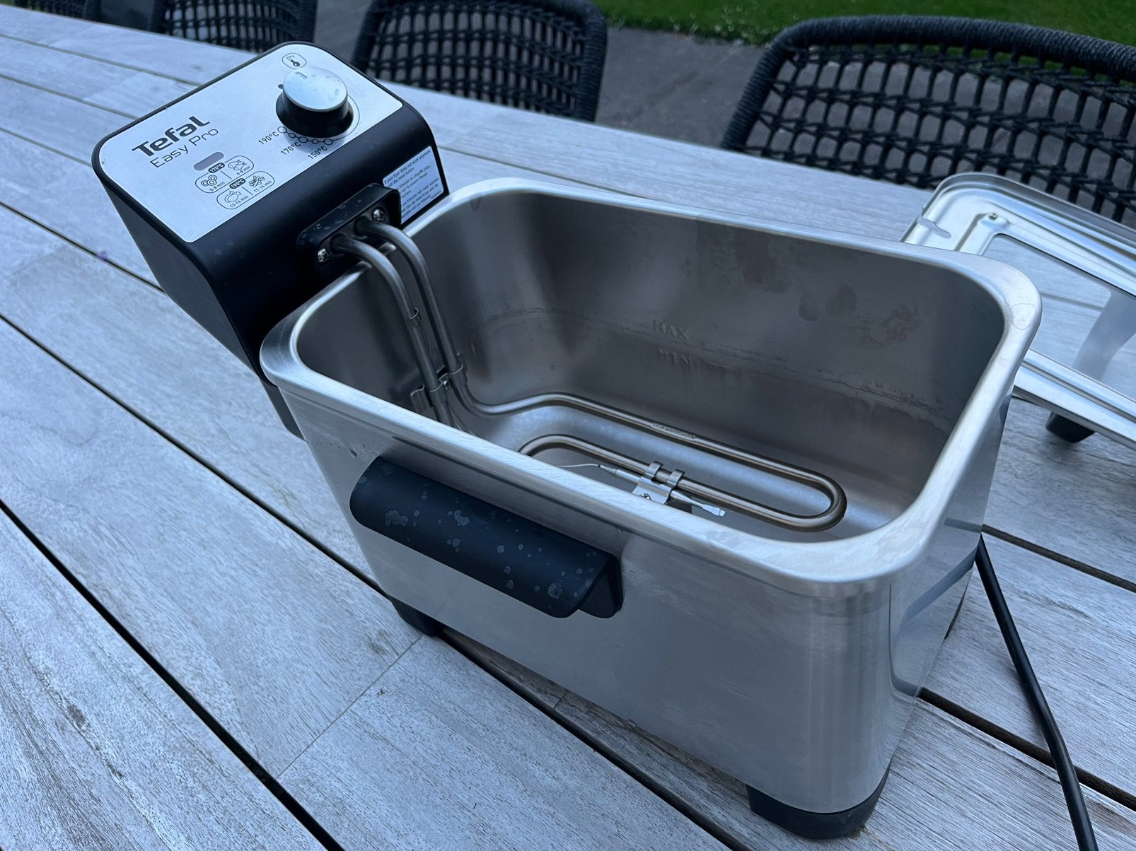 Tefal Easy Pro Premium FR3380, 2 tot 3 liter, Ophalen of Verzenden, Zo goed als nieuw, Uitneembare binnenpan