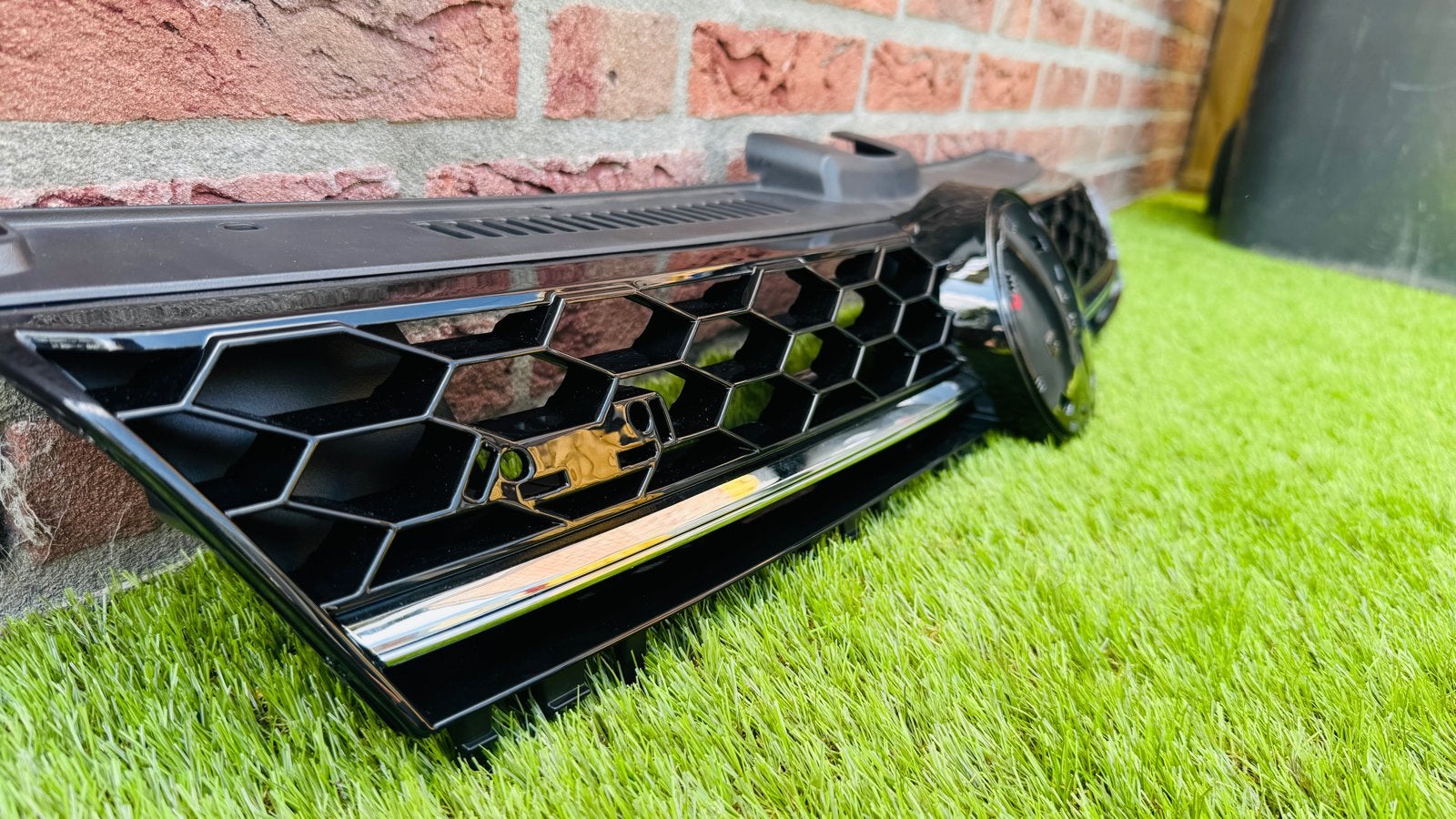 VW Golf 7 GTI GTD Radiator Grill Hoogglans Zwart Nieuw, Auto-onderdelen, Ophalen, Nieuw, Voor, Volkswagen