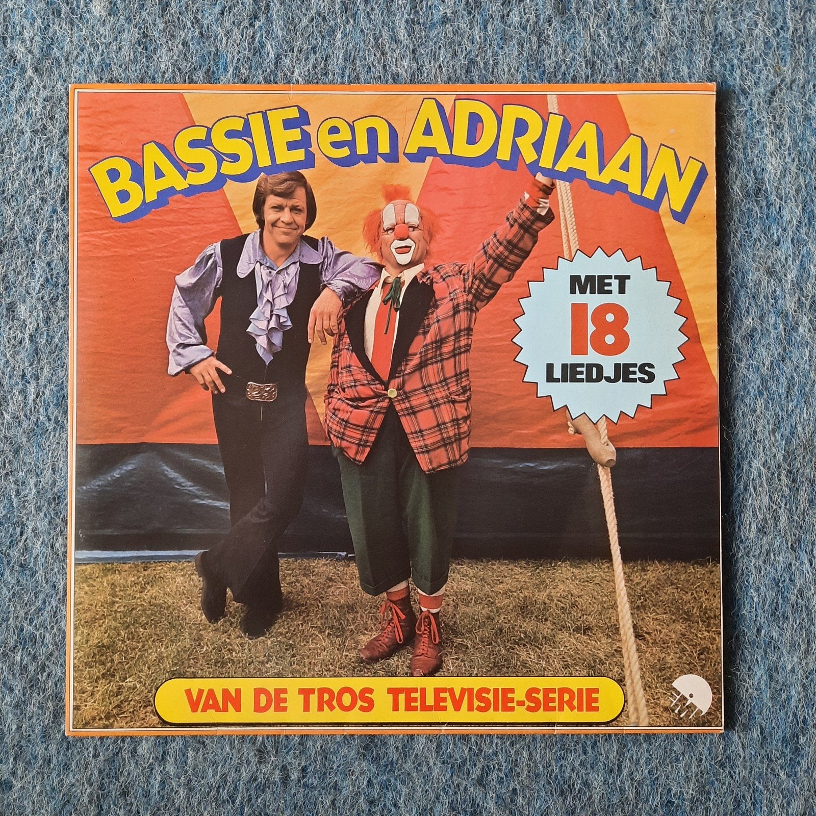 LP Bassie en Adriaan - van de TROS Televisie-Serie, LP, Ophalen of Verzenden, Zo goed als nieuw, 12 inch