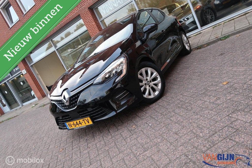 Renault clio 1.0 TCe Bi-Fuel Zen Navi Carplay NAP, Voorwielaandrijving, Stof, Gebruikt, Overige carrosserieën