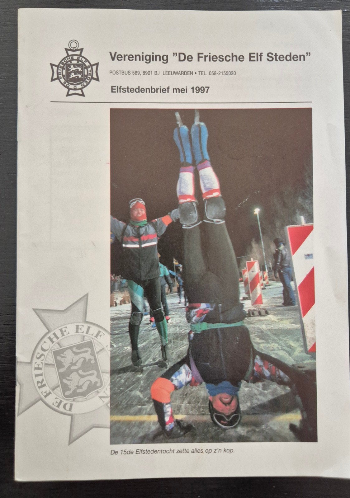 Elfstedenbrief mei 1997 - Laatste Elfstedentocht, Ophalen of Verzenden, Gelezen, Overige typen