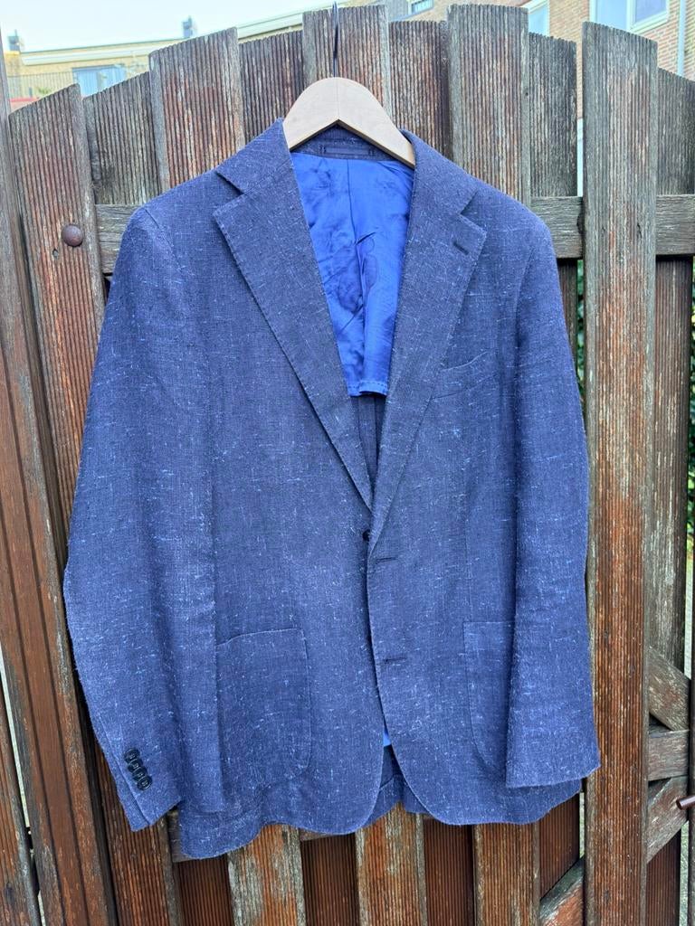 OGER E Thomas 100% linnen colbert mt 48 izgst, Kleding | Heren, Kostuums en Colberts, Ophalen, Zo goed als nieuw, Maat 48/50 (M)