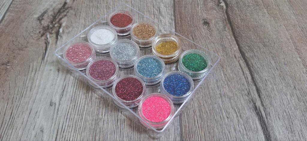 Nailart glitterset, Overige kleuren, Nieuw, Ophalen of Verzenden, Handen en Nagels