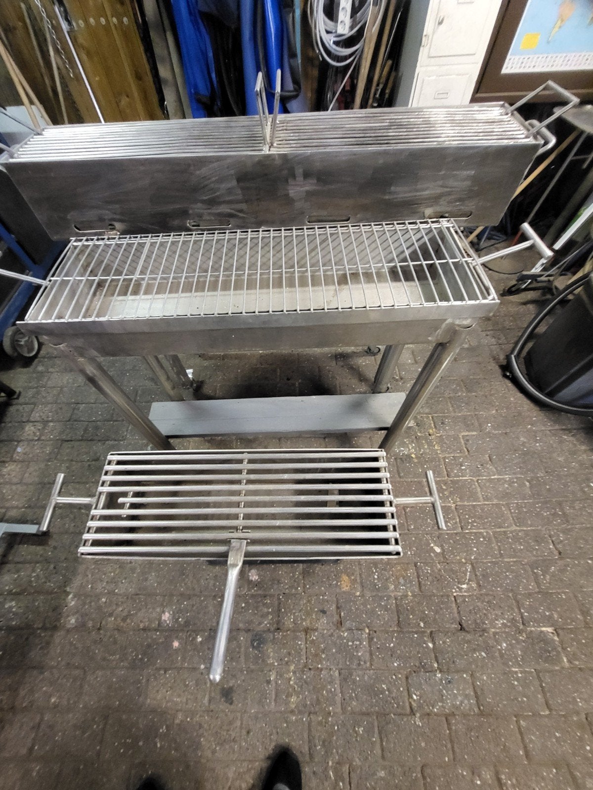 rvs barbecue 3 x, Ophalen