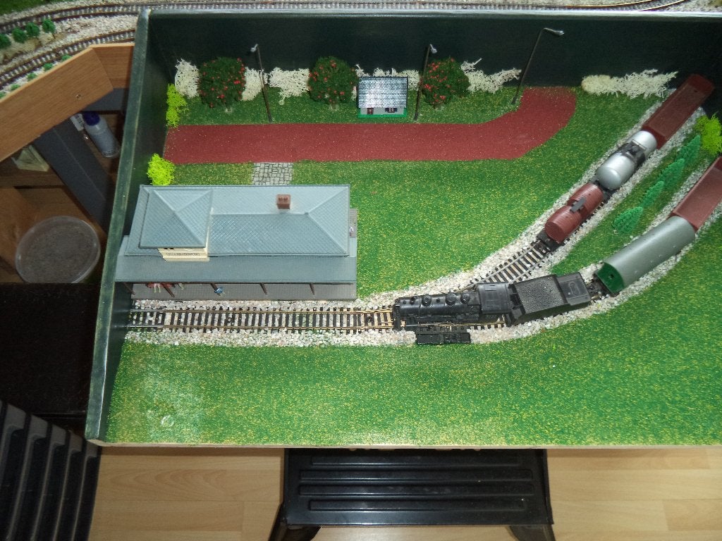 Diorama, Gelijkstroom, Brug, Tunnel of Gebouw, Nieuw, Ophalen