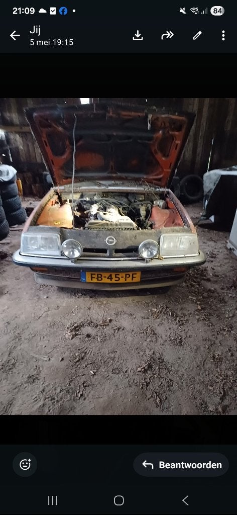 MANTA B..OPRUIMING.., Auto-onderdelen, Ophalen of Verzenden, Gebruikt, Oldtimer onderdelen