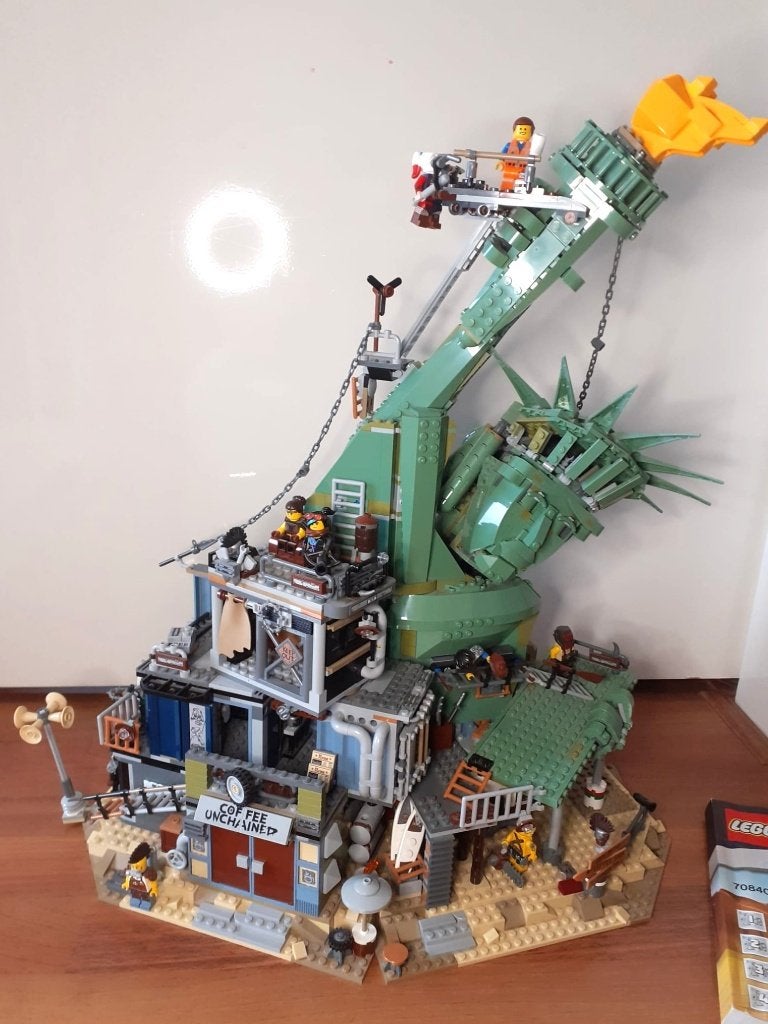 LEGO 70840 Apocalypseburg 100% compleet (+ Harley Quinn fig), Ophalen, Overige thema's, Lego, Complete set