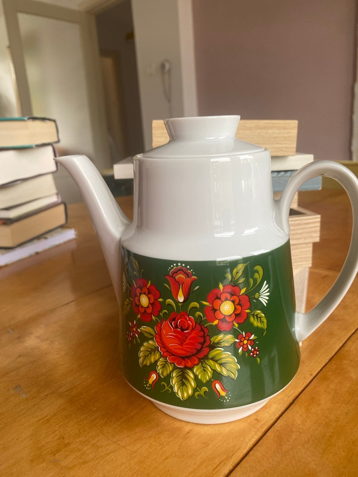 Winterling Bavaria Germany Koffiepot met bloemmotief, Ophalen of Verzenden