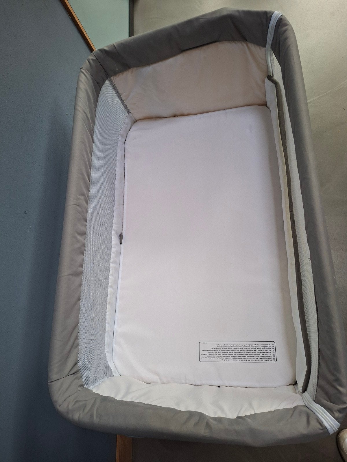 Safety 1st Calidoo Co-Sleeper - Warm Grey, Kinderen en Baby's, Ophalen, Gebruikt, Wieg