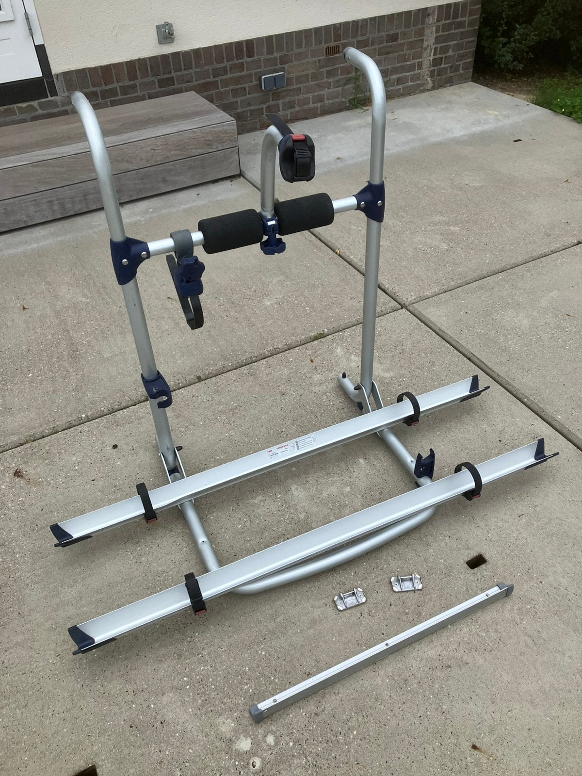 Fietsdrager Fiamma Ultra Licht van Eriba Triton caravan, Ophalen, Gebruikt