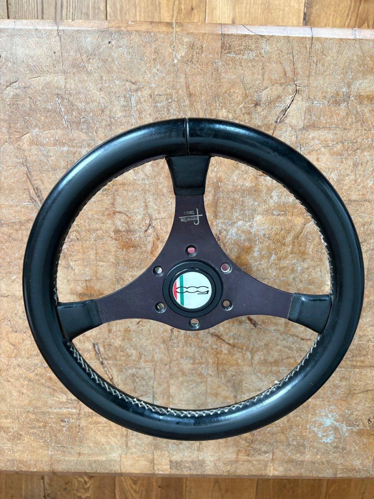 Leren Sportstuur voor diverse automerken, Ophalen of Verzenden, Nieuw, Fiat