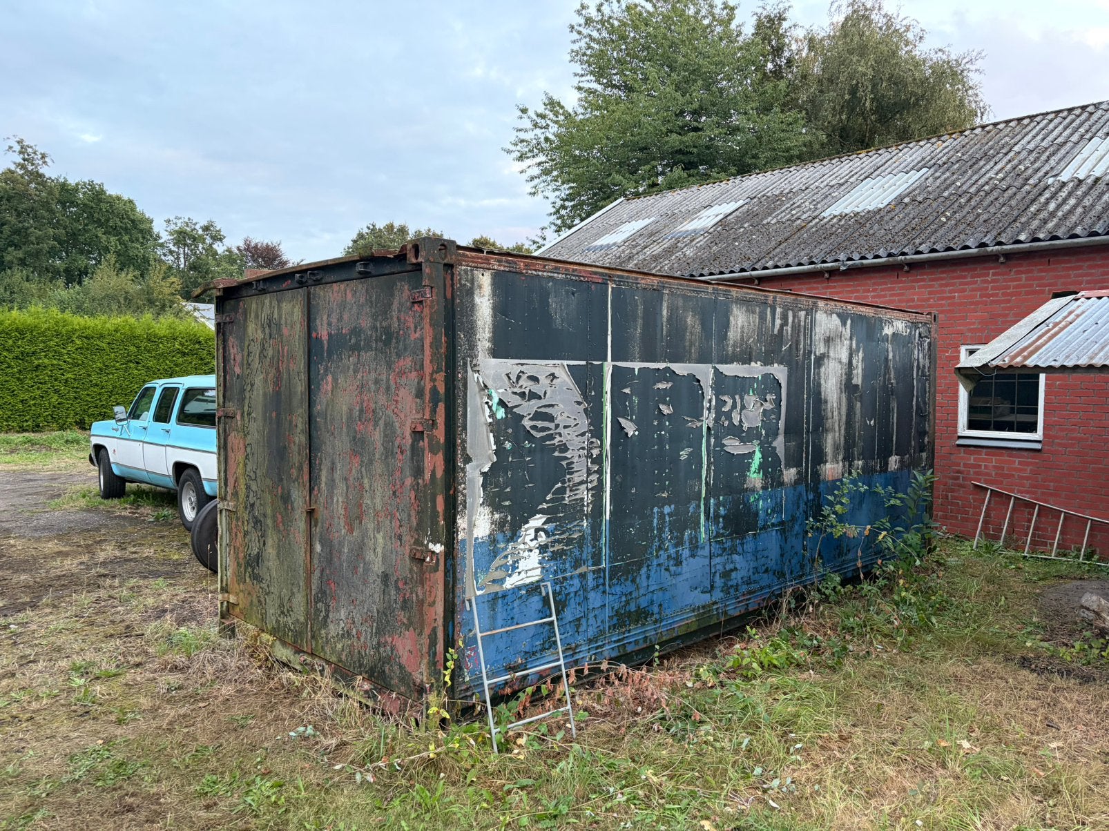 Zee container 600x250, 3 ramen of meer, Schuur, Ophalen of Verzenden, Zo goed als nieuw