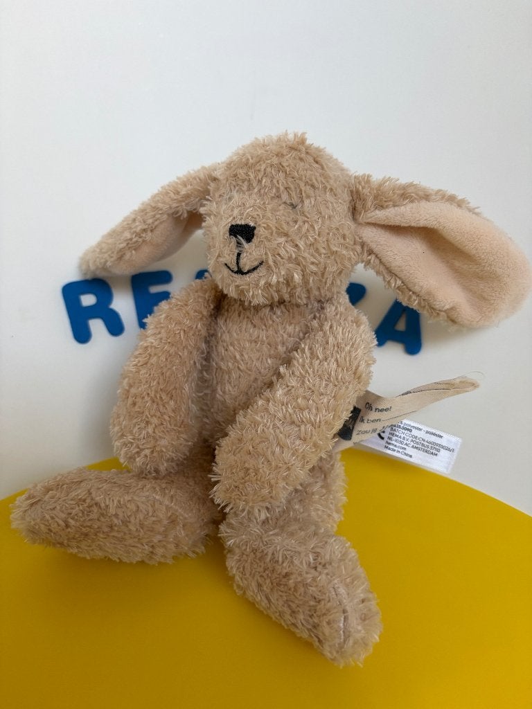 K3013 hema konijn konijntje, Kinderen en Baby's, Speelgoed | Knuffels en Pluche, Ophalen of Verzenden, Zo goed als nieuw, Overige typen