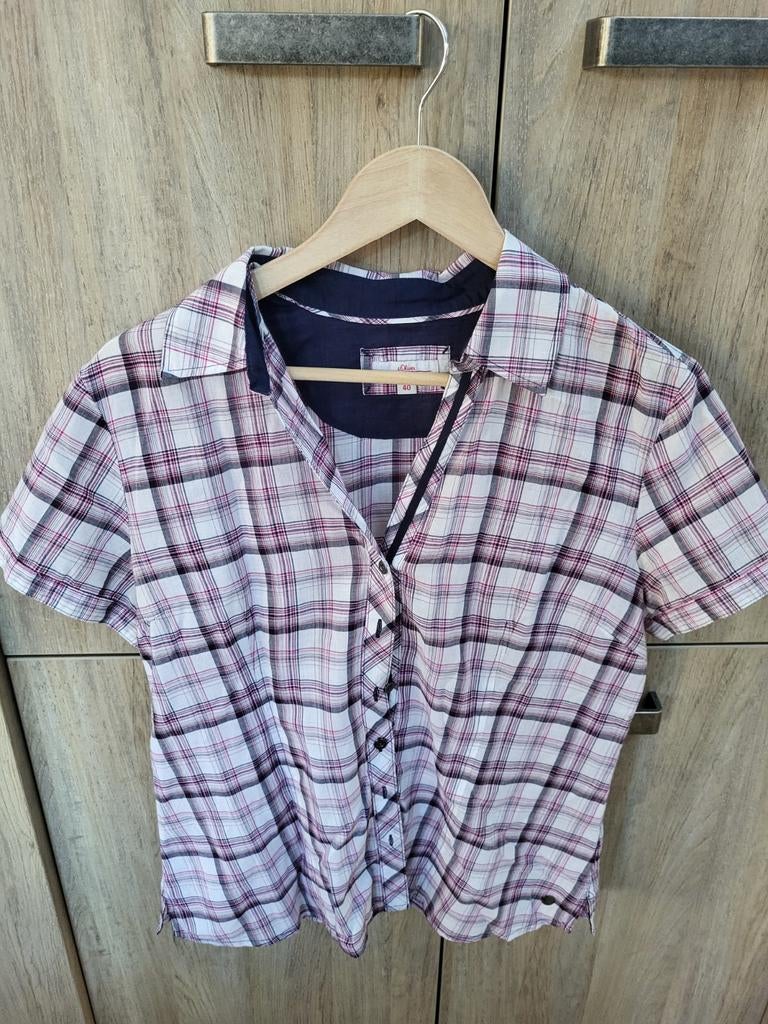 Blouse st oliver, Ophalen of Verzenden, Zo goed als nieuw, Blauw