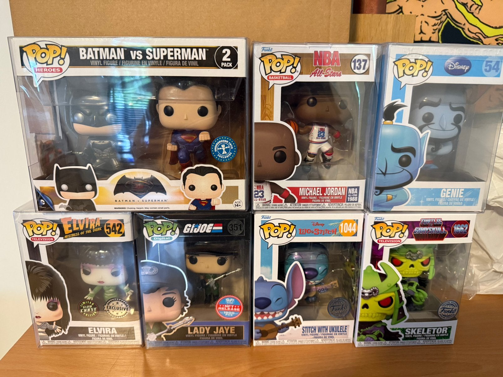 Funko pops grail, exclusive, Ophalen of Verzenden, Zo goed als nieuw