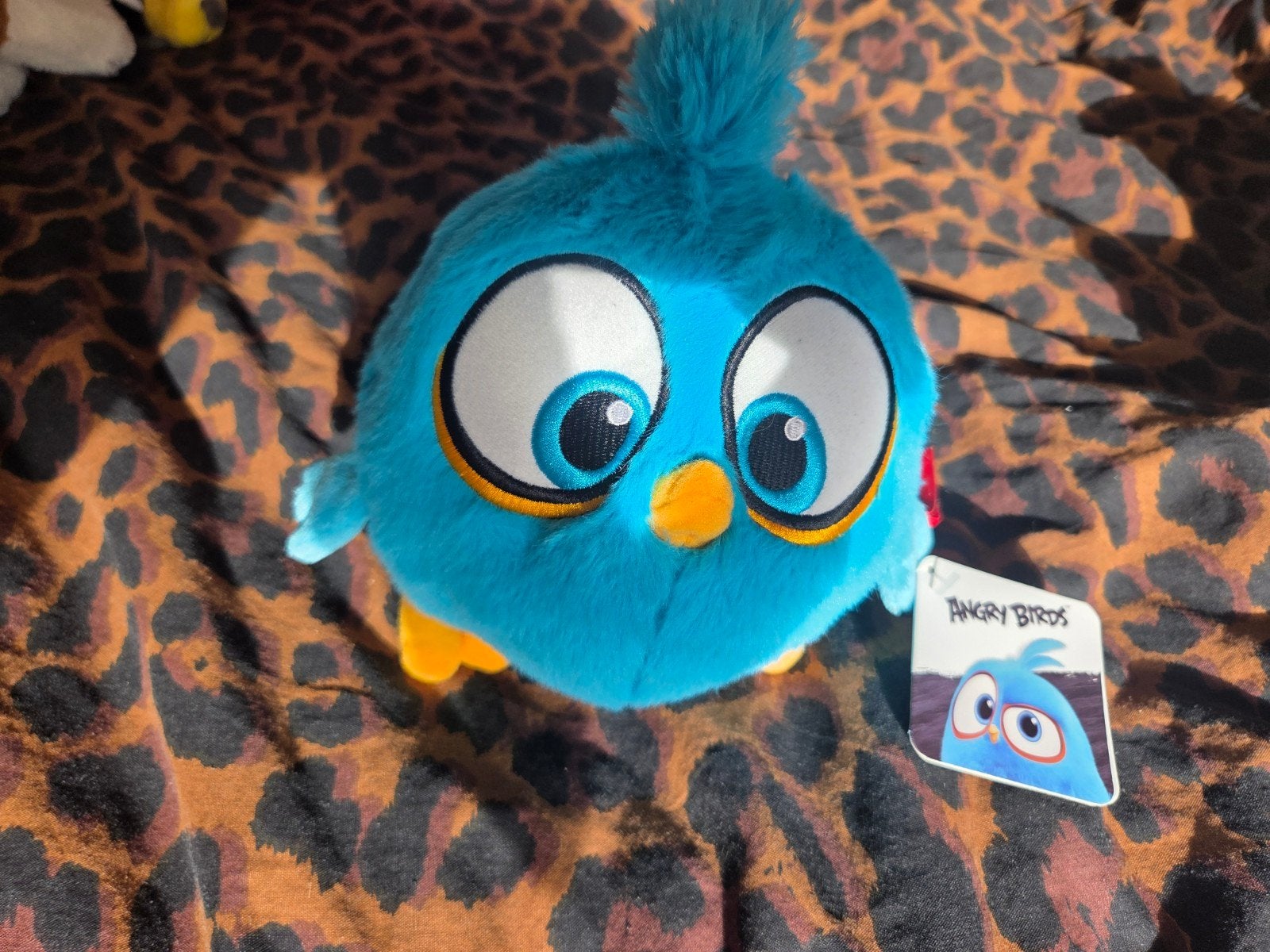 Angry Birds knuffel blauwe vogel met label, Overige merken, Overige typen, Blauw, Ophalen of Verzenden