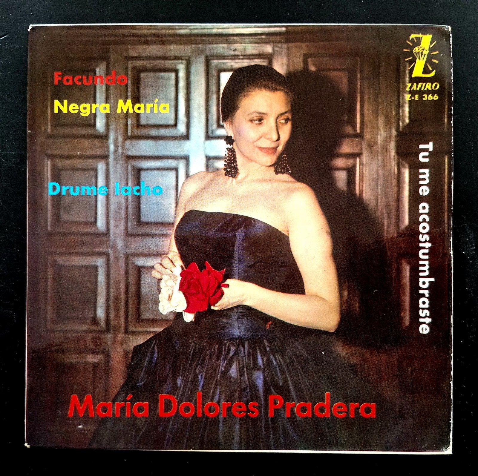 7"-EP/SINGLE  MARIA DOLORES PRADERA - Facundo, EP, Ophalen of Verzenden, Gebruikt, EP