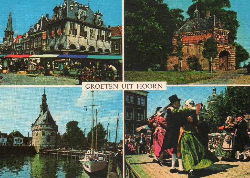 Hoorn, Verzenden, 1960 tot 1980, Gelopen, Noord-Holland