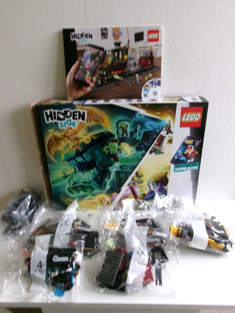 Lego Hidden Side 70424 Spookexpress uit 2019 *NIEUW*, Inclusief instructies, Overige thema's, Lego, Nieuw