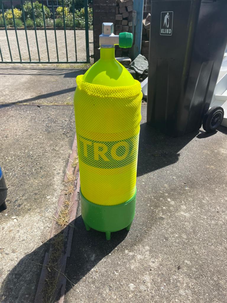 Nitrox duikfles 15L, Watersport en Boten, Duiken, Ophalen, Zo goed als nieuw, Duikfles