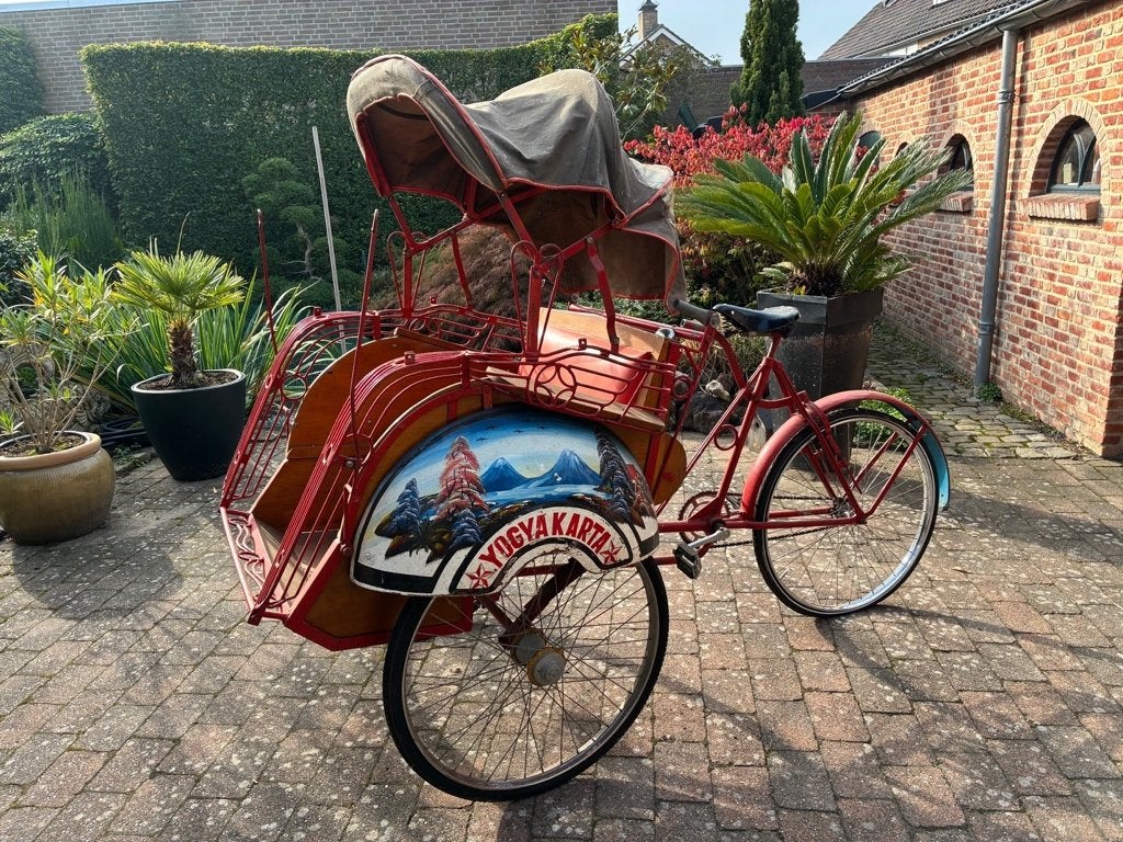 Becak Indonesische fietstaxi Java, Terugtraprem, Gebruikt, Ophalen, Overige merken