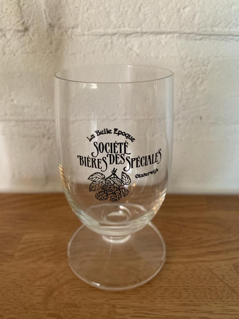 Bierglas "Société Bières des Spéciales" Oisterwijk, Ophalen of Verzenden