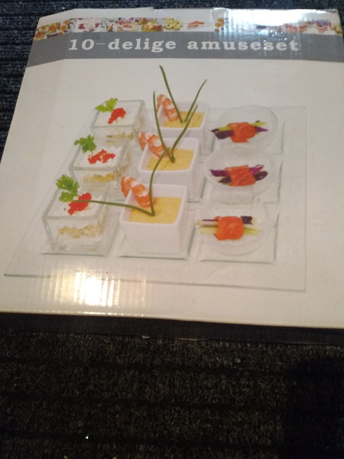 amuse set 10delig, Ophalen, Nieuw, Overige stijlen, Bord(en)