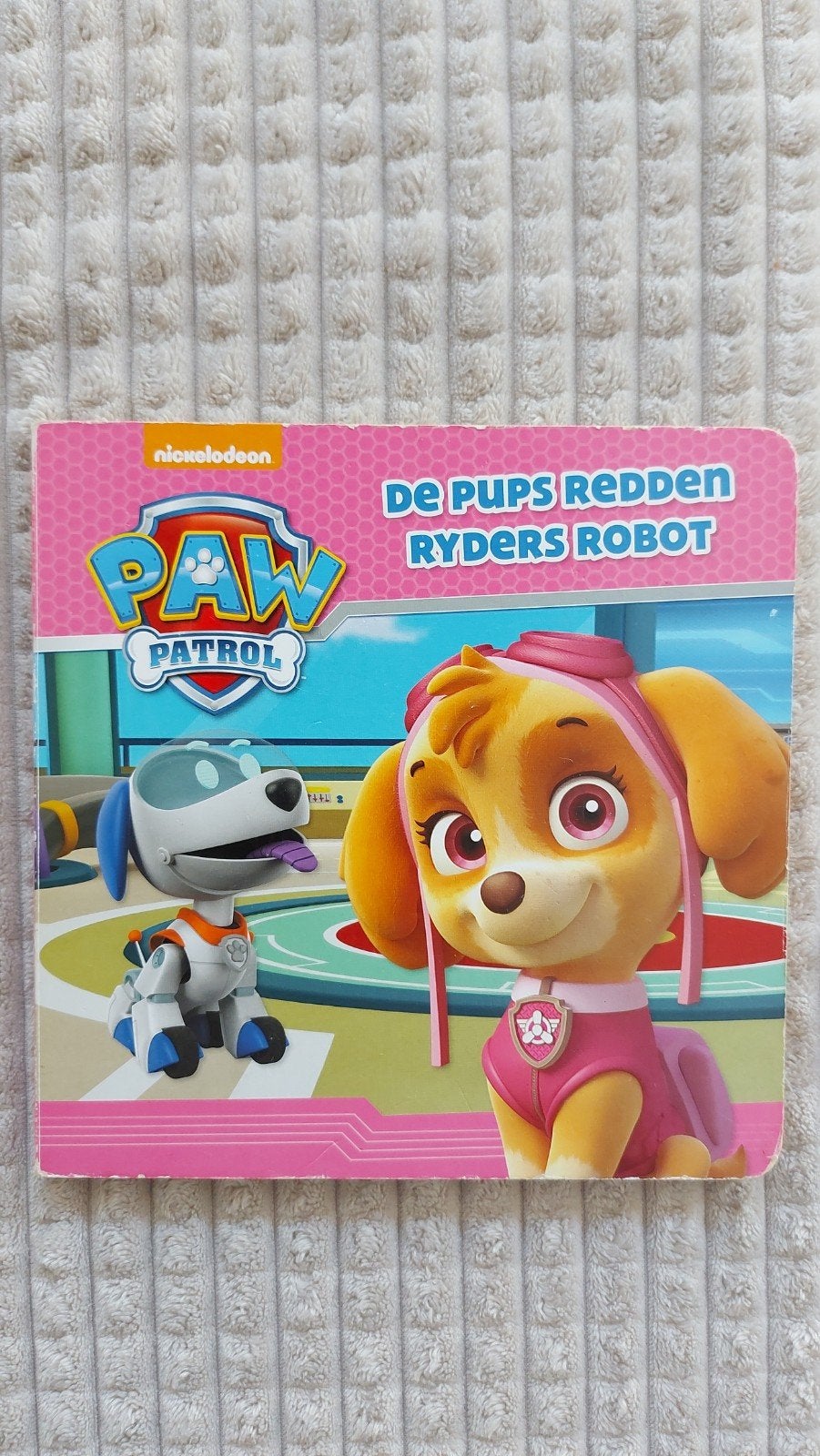 Paw Patrol: De Pups Redden Ryders Robot - Nickelodeon, Ophalen of Verzenden, Gelezen, Nickelodeon, Voorleesboek
