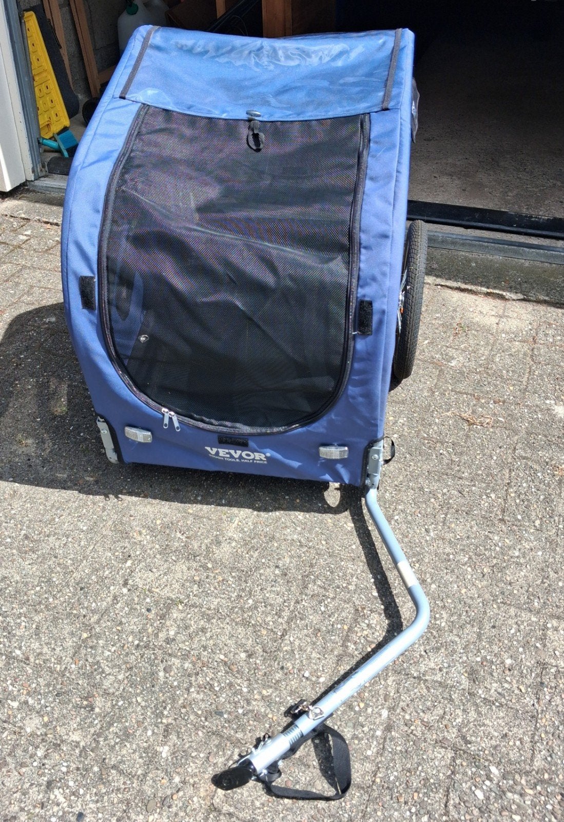 VEVOR Hondenkar 45 kg Fietskar Z.G.A.N opvouwbaar, Ophalen, Vevor, Opvouwbaar, Zo goed als nieuw