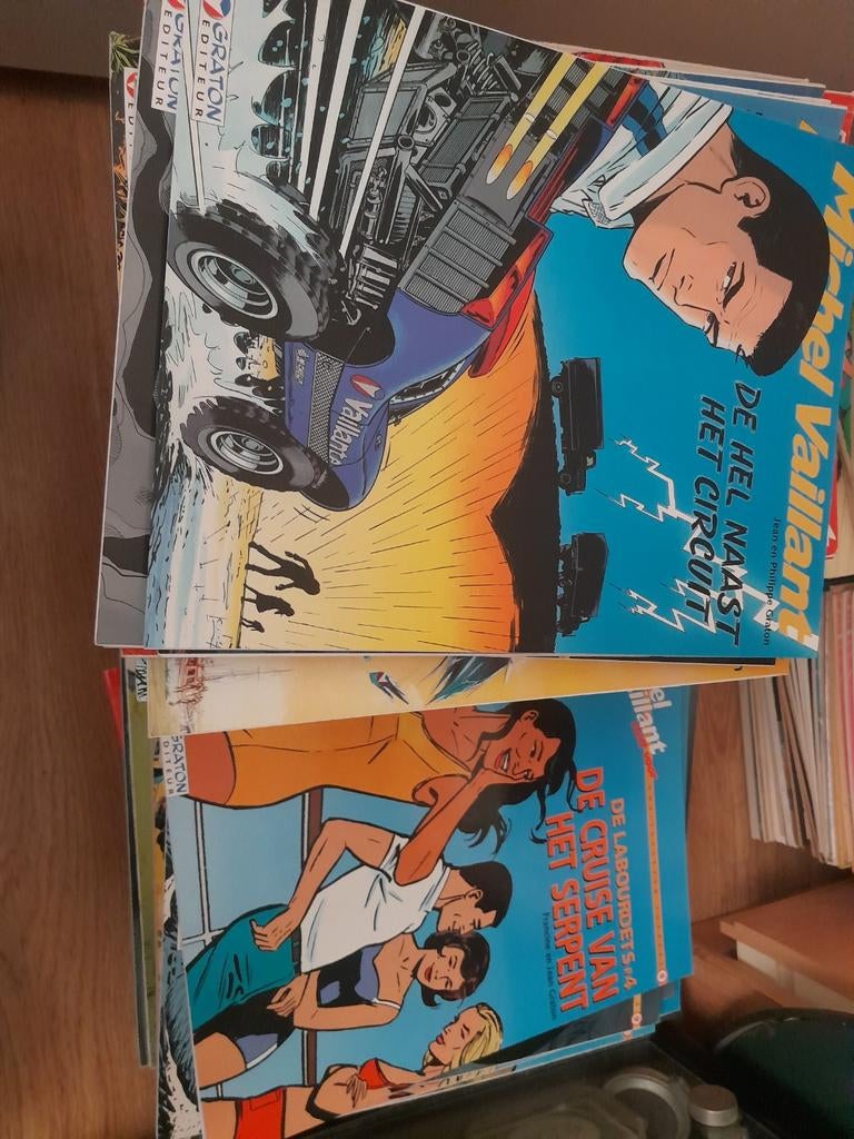 Michel vaillant, Meerdere stripboeken, Ophalen of Verzenden, Gelezen