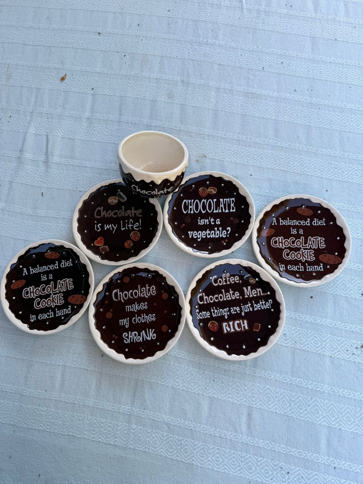 Ganz Chocolate Lovers Dessertset – 7-delig, Verzamelen, Disney, Ophalen of Verzenden, Zo goed als nieuw