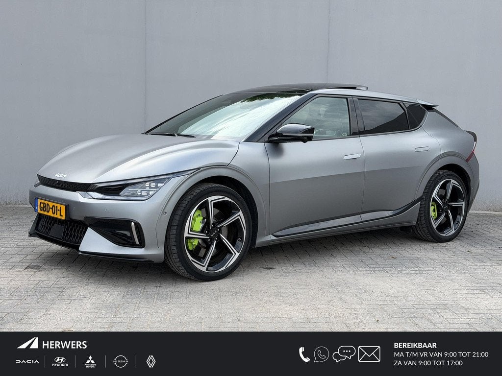 Kia EV6 GT AWD 77.4 kWh / 585PK / Fabrieksgarantie tot 06-20