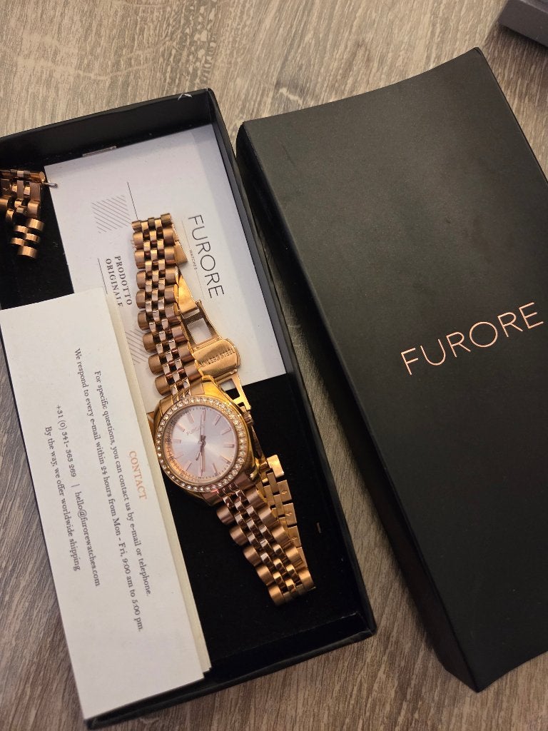 Dames horloge van het merk Furore, Overige merken, Staal, Gebruikt, Staal