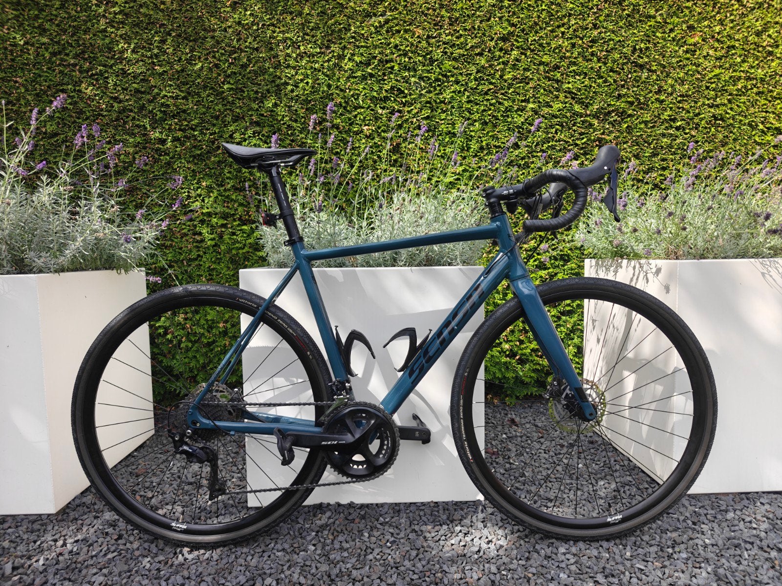 Sensa racefiets, 28 inch, Gebruikt, Meer dan 20 versnellingen, Schijfrem