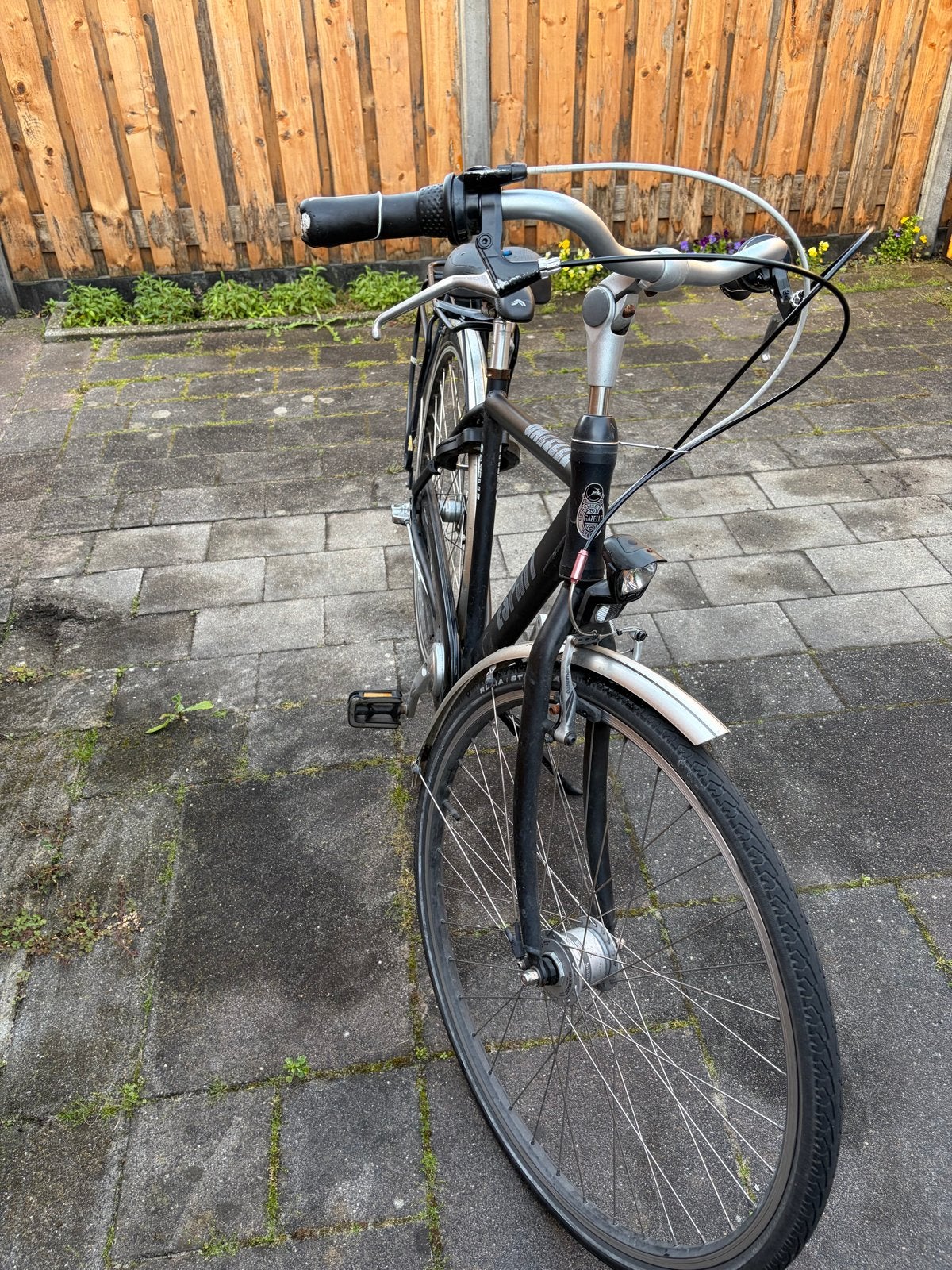 Gazelle Esprit stadsfiets - Zwart, Gebruikt, Ophalen, Gebruikt, Versnellingen, 49 tot 53 cm