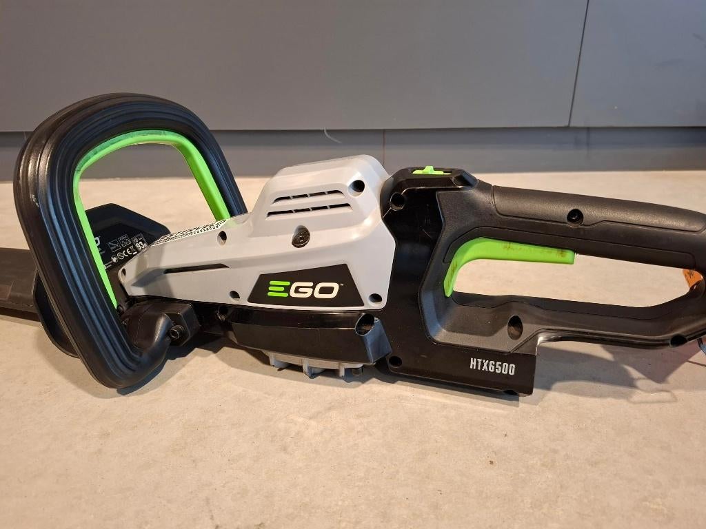 EGO HTX 6500 accu heggenschaar 65 cm, Ophalen of Verzenden, Zo goed als nieuw, Accu, EGO Power+